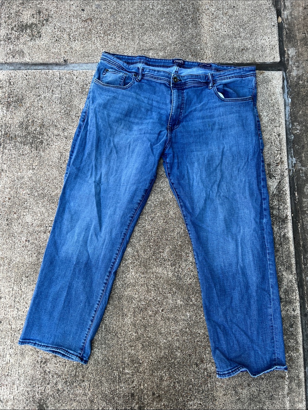 Chaps Relaxed Fit Men’s Jeans - Blue
